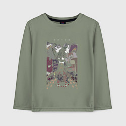 Детский лонгслив Дорохедоро все персонажи