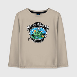 Детский лонгслив Space camp