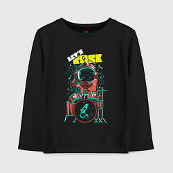 Детский лонгслив Lets rock