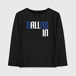 Детский лонгслив Dallas in