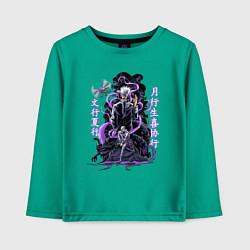 Детский лонгслив Магическая битва Сатору Годжо сильнейший