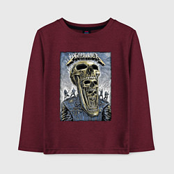 Детский лонгслив Metallica - playbill