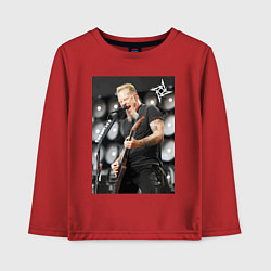 Детский лонгслив James Alan Hatfield - Metallica