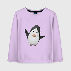 Детский лонгслив Cartoon penguin