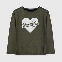 Детский лонгслив Love Cavaliers