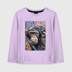 Детский лонгслив Graffiti monkey