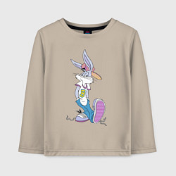 Детский лонгслив Bugs Bunny in the sneakers