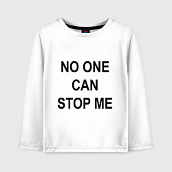 Детский лонгслив No one can stop me - Stray Kids