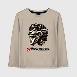 Детский лонгслив Mick Jagger - stylization