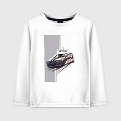 Детский лонгслив Спорткар для уличной гонки