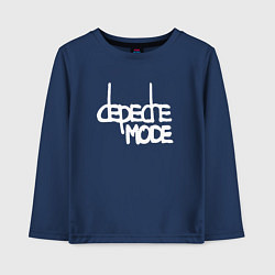 Детский лонгслив Depeche Mode - exciter logo