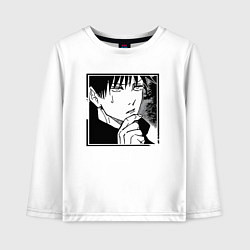 Детский лонгслив Мегуми фусигуро