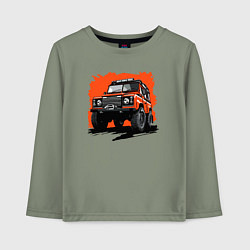 Детский лонгслив Jeep road
