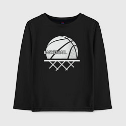 Детский лонгслив Basketball play