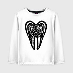 Детский лонгслив Механический зуб