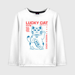 Детский лонгслив Maneki neko