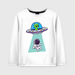 Детский лонгслив Похищение космонавта