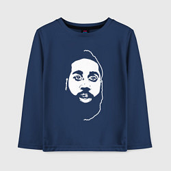 Лонгслив хлопковый детский Clippers - James Harden, цвет: тёмно-синий