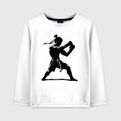 Детский лонгслив Тайский боксер