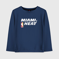 Детский лонгслив Майами Хит - НБА баскетбол