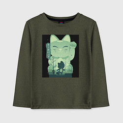 Детский лонгслив Neko Turbo Granny Dandadan