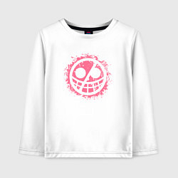Детский лонгслив Дольфламинго эмблема