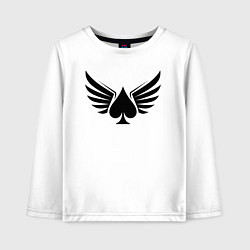 Детский лонгслив Крылатые пики