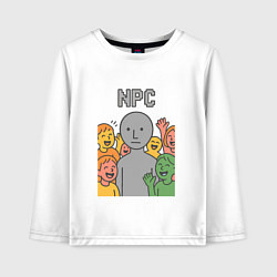 Детский лонгслив NPC