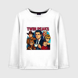 Детский лонгслив Twin Peaks Multi