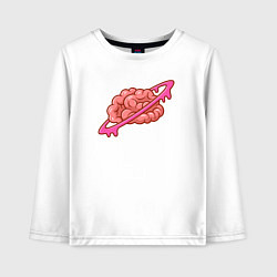 Детский лонгслив Saturn brain
