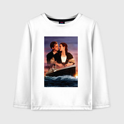 Детский лонгслив Titanic love