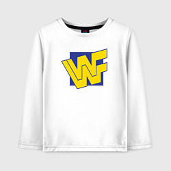 Лонгслив хлопковый детский WWE WWF Retro, цвет: белый