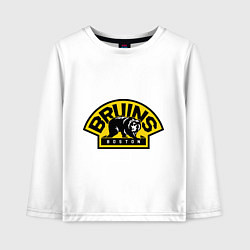 Детский лонгслив HC Boston Bruins Label