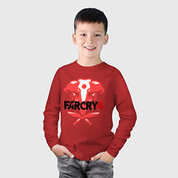Лонгслив хлопковый детский Far Cry 4, цвет: красный — фото 2