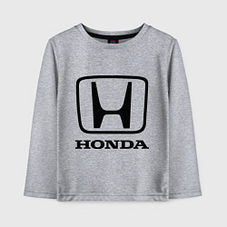 Детский лонгслив Honda logo