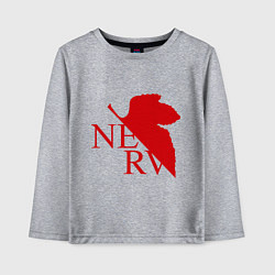Детский лонгслив Евангелион NERV