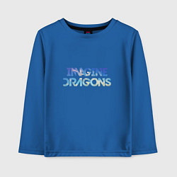 Лонгслив хлопковый детский Imagine Dragons: Clear Sky, цвет: синий