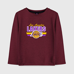 Детский лонгслив Los Angeles Lakers
