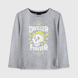 Лонгслив хлопковый детский Dweller Forever, цвет: меланж