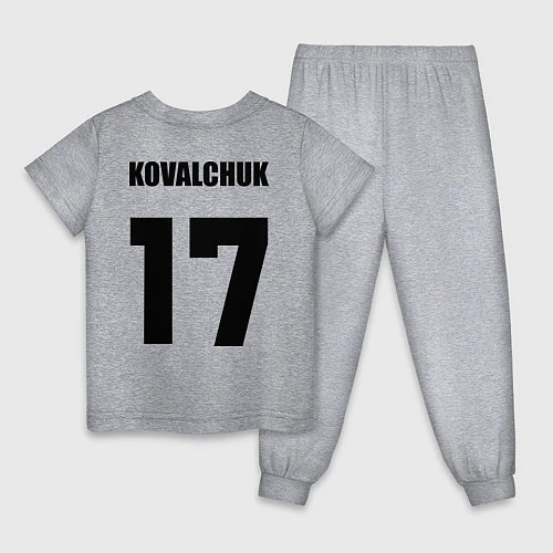 Детская пижама New Jersey Devils: Kovalchuk 17 / Меланж – фото 2