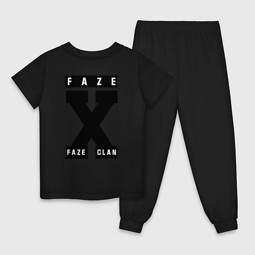 Детская пижама FaZe Clan / Черный – фото 2