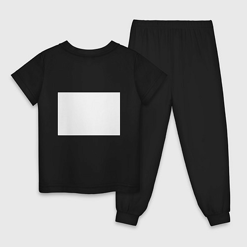 Детская пижама SUBARU / Черный – фото 2