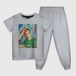 Пижама хлопковая детская Sheldon Cooper, цвет: меланж