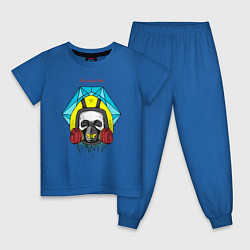 Пижама хлопковая детская Breaking Bad, цвет: синий