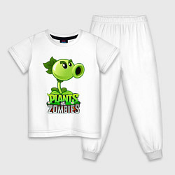 Детская пижама Plants vs Zombies Горохострел