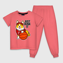 Детская пижама JUST DUNK IT корги