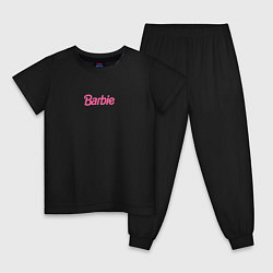 Детская пижама Barbie mini logo