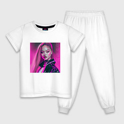 Детская пижама Blackpink Lisa аниме рисунок