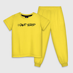Детская пижама I cant sleep