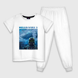 Детская пижама Helldivers 2: ПТСР